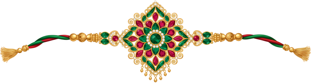 - Unveil intricate designs with this diamond-shaped Rakhi PNG illustration, perfect for Raksha Bandhan premium graphics Free PNG Download