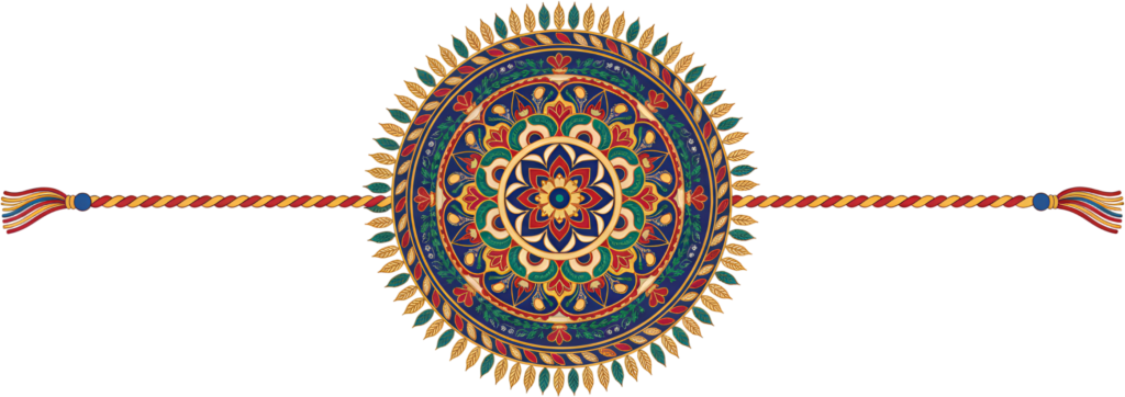 Unveil rich cultural art with this elaborate mandala Rakhi PNG illustration for Raksha Bandhan digital assets 1 - Unveil rich cultural art with this elaborate mandala Rakhi PNG illustration for Raksha Bandhan digital assets Free PNG Download