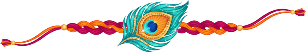 Infuse festive projects with this sparkling peacock Rakhi PNG illustration for memorable events 1 - Infuse festive projects with this sparkling peacock Rakhi PNG illustration for memorable events Free PNG Download