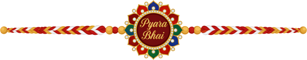 - Adorn your Raksha Bandhan projects with this stunning 'Pyara Bhai' Rakhi illustration, available as a high-quality PNG digital asset Free PNG Download