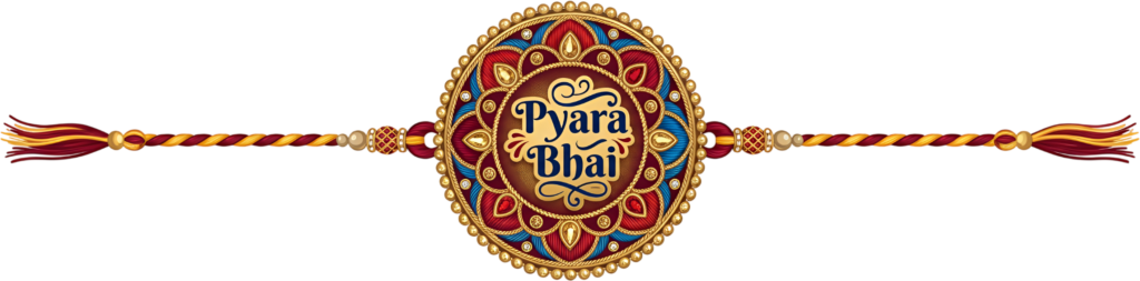 Elevate your Raksha Bandhan promotions with this captivating 'Pyara Bhai' Rakhi illustration, supplied as a versatile PNG resource file 1 - Elevate your Raksha Bandhan promotions with this captivating 'Pyara Bhai' Rakhi illustration, supplied as a versatile PNG resource file Free PNG Download