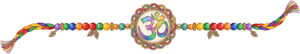 Envision vibrant Raksha Bandhan creations with this colorful Om Rakhi illustration, a cheerful PNG for diverse digital applications 1 - Envision vibrant Raksha Bandhan creations with this colorful Om Rakhi illustration, a cheerful PNG for diverse digital applications Free PNG Download