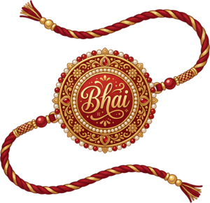 - Display traditional charm for Raksha Bandhan with this minimalist floral Rakhi illustration, a simple PNG for elegant digital content Free PNG Download