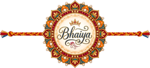 Convey genuine affection for Raksha Bandhan with this elegant ‘Bhaiya’ Rakhi illustration, a crowned PNG for regal digital presentations