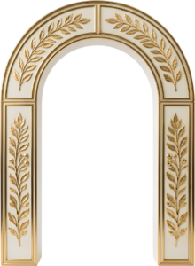 Enchanting floral arch adorned with roses and lilies, a romantic Royal PNG Clipart for wedding and event decor 35 - Enchanting floral arch adorned with roses and lilies, a romantic Royal PNG Clipart for wedding and event decor Free PNG Download