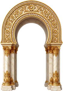 Enchanting floral arch adorned with roses and lilies, a romantic Royal PNG Clipart for wedding and event decor 37 - Enchanting floral arch adorned with roses and lilies, a romantic Royal PNG Clipart for wedding and event decor Free PNG Download