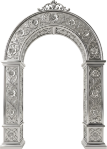Enchanting floral arch adorned with roses and lilies, a romantic Royal PNG Clipart for wedding and event decor 38 - Enchanting floral arch adorned with roses and lilies, a romantic Royal PNG Clipart for wedding and event decor Free PNG Download