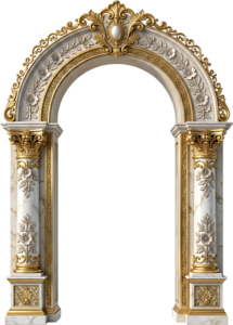 Enchanting floral arch adorned with roses and lilies, a romantic Royal PNG Clipart for wedding and event decor 20 - Enchanting floral arch adorned with roses and lilies, a romantic Royal PNG Clipart for wedding and event decor Free PNG Download