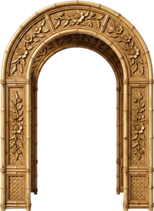 Enchanting floral arch adorned with roses and lilies, a romantic Royal PNG Clipart for wedding and event decor 19 - Enchanting floral arch adorned with roses and lilies, a romantic Royal PNG Clipart for wedding and event decor Free PNG Download