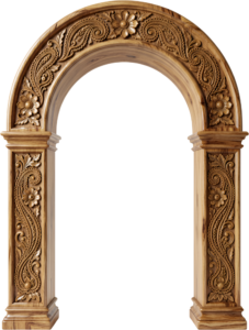 Enchanting floral arch adorned with roses and lilies, a romantic Royal PNG Clipart for wedding and event decor 17 - Enchanting floral arch adorned with roses and lilies, a romantic Royal PNG Clipart for wedding and event decor Free PNG Download