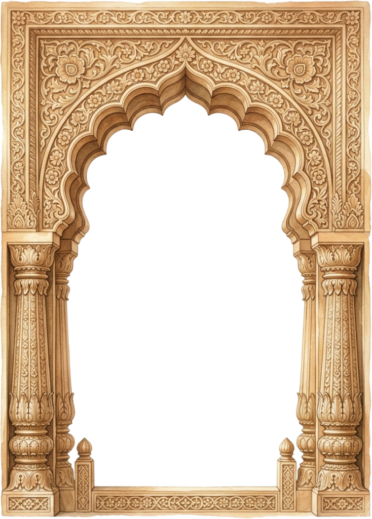 Grand Multi-Story Royal Palace Facade with Ornate Balconies and Arched Entrance PNG 1 - Grand Multi-Story Royal Palace Facade with Ornate Balconies and Arched Entrance PNG Free PNG Download