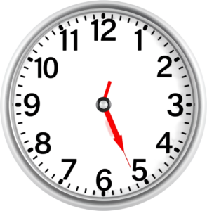 Essential Analog Wall Clock Graphic PNG, perfect Illustration for Classroom Time Management Resources