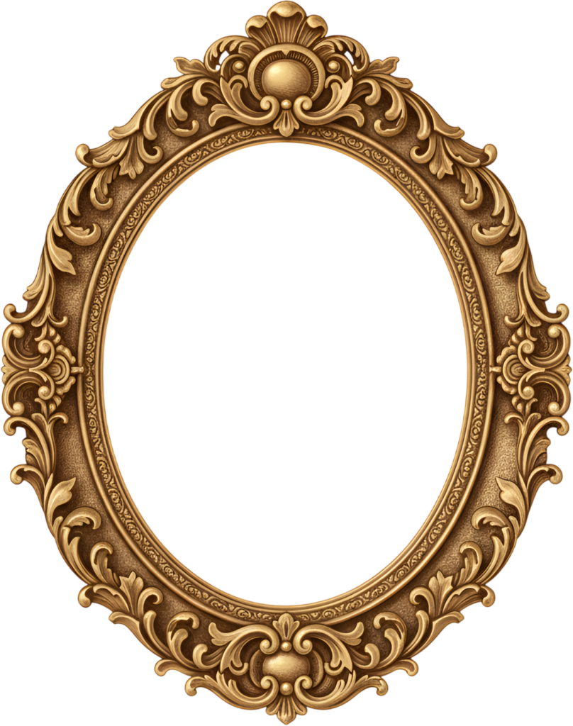 Seeking a classic elegant gold oval PNG frame? Here's a delicate scroll Illustration 1 - Seeking a classic elegant gold oval PNG frame? Here's a delicate scroll Illustration Free PNG Download