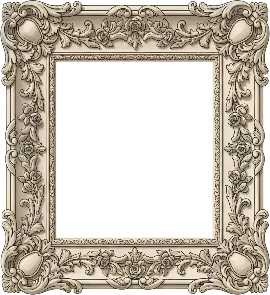 Brighten projects with an elegant cream ornate square PNG, a refined vintage Illustration 1 - Brighten projects with an elegant cream ornate square PNG, a refined vintage Illustration Free PNG Download