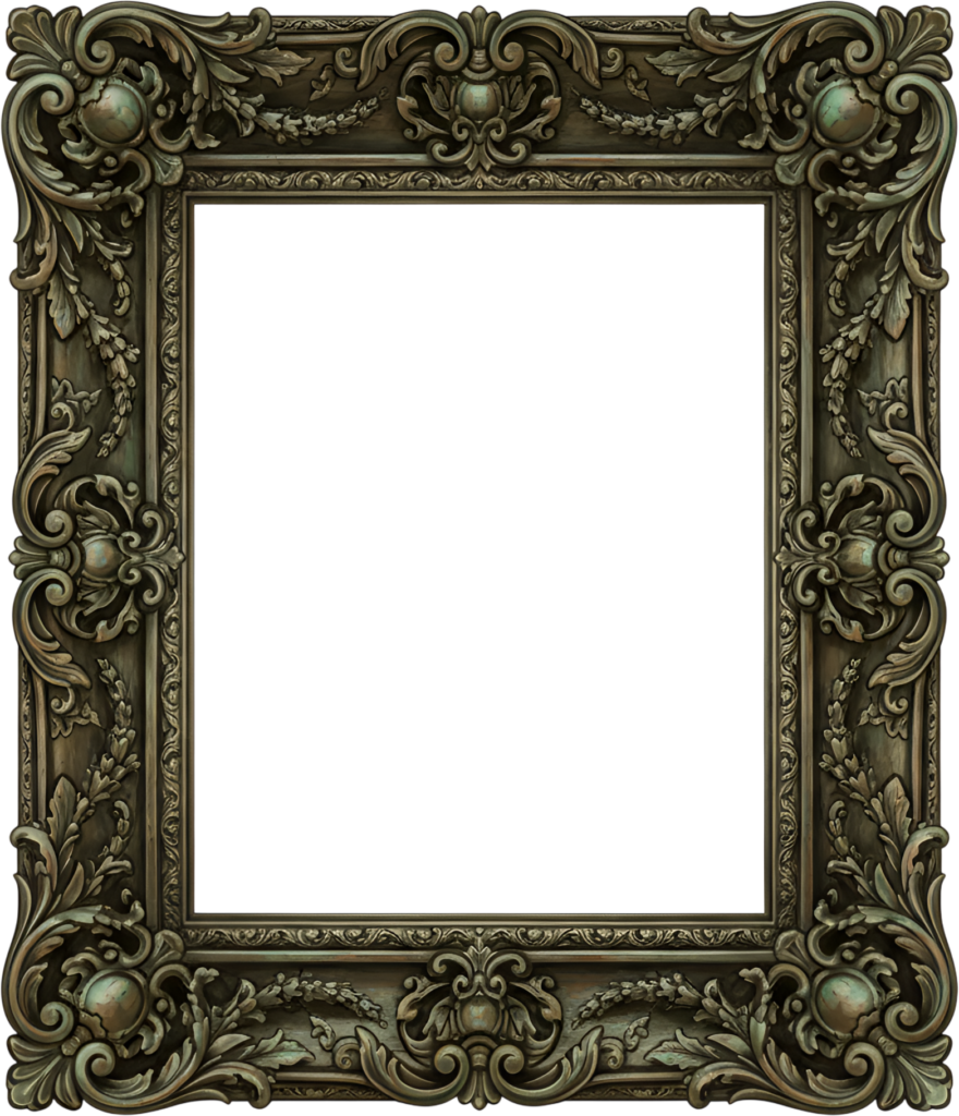 Unleash antique charm: patina bronze ornate square PNG, a unique aged Illustration 1 - Unleash antique charm: patina bronze ornate square PNG, a unique aged Illustration Free PNG Download