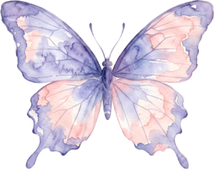 - Craft charming pieces using this romantic pink Butterfly, a delicate floral vine Watercolor garden PNG Illustration for spring designs Free PNG Download