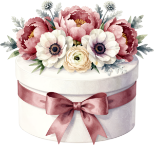 Design captivating scenes with this colorful Gift Box Clipart stack, featuring hydrangea and peonies, a beautiful PNG for diverse celebrations 46 - Design captivating scenes with this colorful Gift Box Clipart stack, featuring hydrangea and peonies, a beautiful PNG for diverse celebrations Free PNG Download