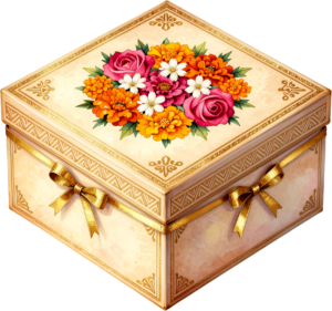 Charming Peach Rose Gift Box, sheer ribbon, fern accents, floral embossed design, lovely PNG clipart 47 - Charming Peach Rose Gift Box, sheer ribbon, fern accents, floral embossed design, lovely PNG clipart Free PNG Download