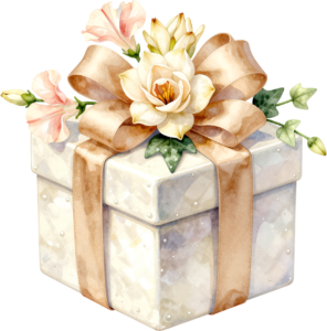 White Gift Boxes watercolor PNG illustration set, featuring silver ribbons for clean, modern wedding and event designs 50 - White Gift Boxes watercolor PNG illustration set, featuring silver ribbons for clean, modern wedding and event designs Free PNG Download