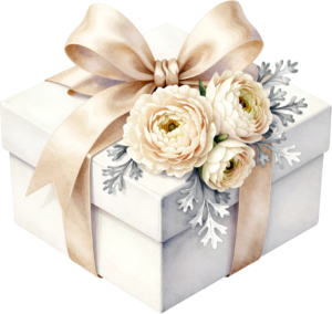 White Gift Boxes watercolor PNG illustration set, featuring silver ribbons for clean, modern wedding and event designs 52 - White Gift Boxes watercolor PNG illustration set, featuring silver ribbons for clean, modern wedding and event designs Free PNG Download