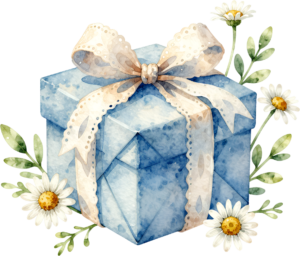 Purple Gift Box watercolor PNG illustration, complemented by beautiful lotus flowers for serene spiritual event designs 8 - Purple Gift Box watercolor PNG illustration, complemented by beautiful lotus flowers for serene spiritual event designs Free PNG Download