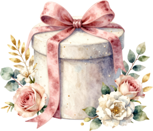 White Gift Boxes watercolor PNG illustration set, featuring silver ribbons for clean, modern wedding and event designs 19 - White Gift Boxes watercolor PNG illustration set, featuring silver ribbons for clean, modern wedding and event designs Free PNG Download