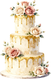 Celestial galaxy cake, magical two-tier watercolor wedding cake PNG illustration, starry night design 24 - Celestial galaxy cake, magical two-tier watercolor wedding cake PNG illustration, starry night design Free PNG Download