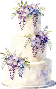 Celestial galaxy cake, magical two-tier watercolor wedding cake PNG illustration, starry night design 28 - Celestial galaxy cake, magical two-tier watercolor wedding cake PNG illustration, starry night design Free PNG Download