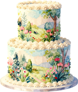 Artistic Brushstroke Wedding Cake in semi-naked style with peach florals and eucalyptus PNG Clipart 30 - Artistic Brushstroke Wedding Cake in semi-naked style with peach florals and eucalyptus PNG Clipart Free PNG Download