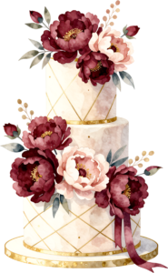 Lily of the Valley Wedding Cake with roses and lavender sprigs on elegant hexagonal PNG Clipart 33 - Lily of the Valley Wedding Cake with roses and lavender sprigs on elegant hexagonal PNG Clipart Free PNG Download