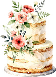 Celestial galaxy cake, magical two-tier watercolor wedding cake PNG illustration, starry night design 18 - Celestial galaxy cake, magical two-tier watercolor wedding cake PNG illustration, starry night design Free PNG Download