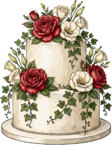 Celestial galaxy cake, magical two-tier watercolor wedding cake PNG illustration, starry night design 11 - Celestial galaxy cake, magical two-tier watercolor wedding cake PNG illustration, starry night design Free PNG Download