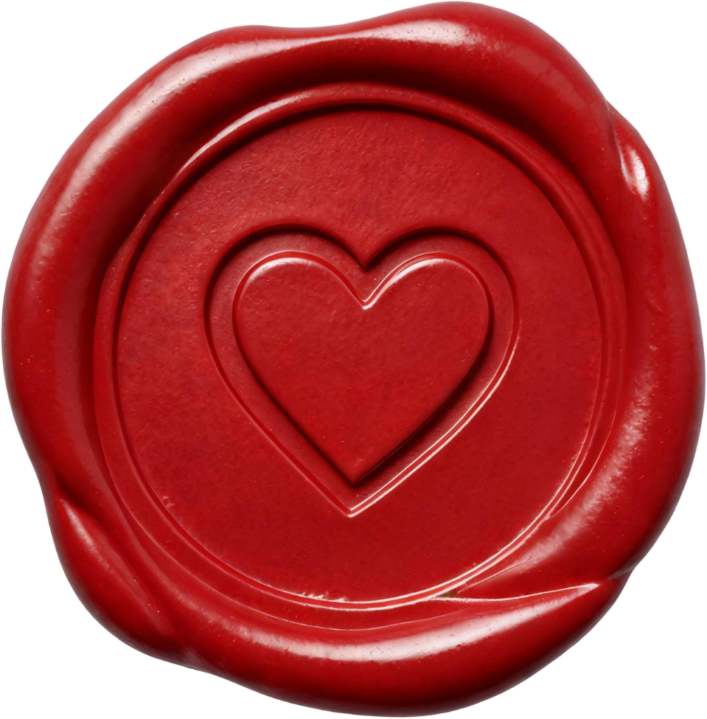 - Deep Red Double Heart Emblems featured in this Wax Seals PNG Illustration Free PNG Download