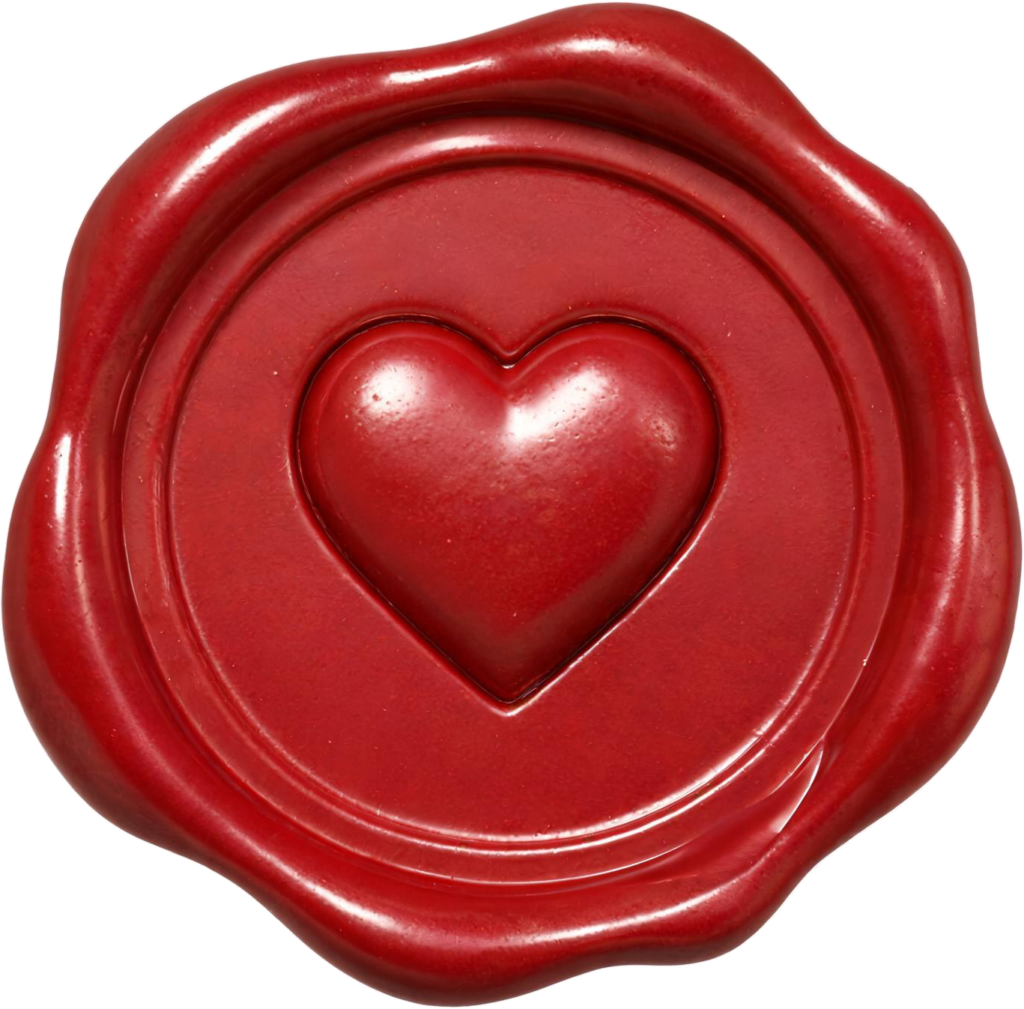 Smooth Deep Red Heart Impression perfect for this Wax Seals PNG Illustration 1 - Smooth Deep Red Heart Impression perfect for this Wax Seals PNG Illustration Free PNG Download