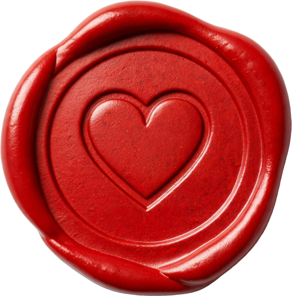 Textured Red Heart Outline creating a Unique Wax Seals PNG Illustration 1 - Textured Red Heart Outline creating a Unique Wax Seals PNG Illustration Free PNG Download