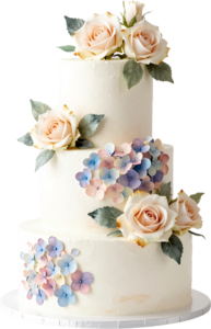 Lily of the Valley Wedding Cake with roses and lavender sprigs on elegant hexagonal PNG Clipart 53 - Lily of the Valley Wedding Cake with roses and lavender sprigs on elegant hexagonal PNG Clipart Free PNG Download