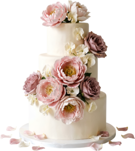 - Elevate your designs with this Quilted Diamond Wedding Cake illustration, decorated with climbing florals in PNG Free PNG Download