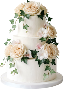 - Design sophisticated invitations using this Dusty Rose Wedding Cake illustration, adorned with soft pastels in PNG Free PNG Download