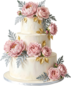 Cherry Blossom Wedding Cake with delicate pink petals perfect for spring celebration PNG Clipart 4 - Cherry Blossom Wedding Cake with delicate pink petals perfect for spring celebration PNG Clipart Free PNG Download