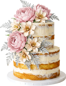 Artistic Brushstroke Wedding Cake in semi-naked style with peach florals and eucalyptus PNG Clipart 14 - Artistic Brushstroke Wedding Cake in semi-naked style with peach florals and eucalyptus PNG Clipart Free PNG Download