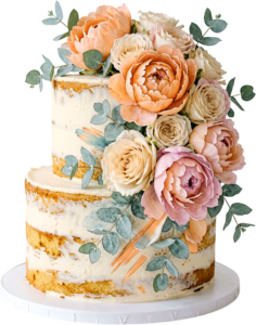 Lily of the Valley Wedding Cake with roses and lavender sprigs on elegant hexagonal PNG Clipart 9 - Lily of the Valley Wedding Cake with roses and lavender sprigs on elegant hexagonal PNG Clipart Free PNG Download