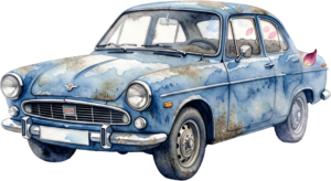 Classic "Just Married" wedding car couple PNG, charming bridal clipart for festive announcements. 31 - Classic "Just Married" wedding car couple PNG, charming bridal clipart for festive announcements. Free PNG Download