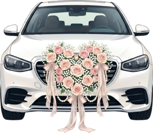 Happy rustic wedding couple PNG, blue classic car clipart for charming country wedding invites. 40 - Happy rustic wedding couple PNG, blue classic car clipart for charming country wedding invites. Free PNG Download