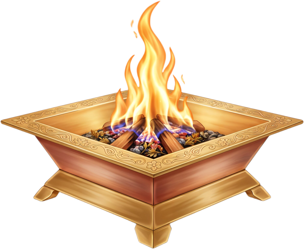 Opulent hexagonal havan kund, a grand wedding illustration PNG 1 - Opulent hexagonal havan kund, a grand wedding illustration PNG Free PNG Download
