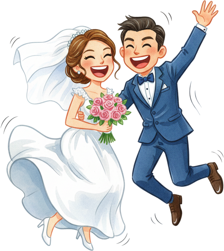 Detailed Watercolor Western Wedding Couple Illustration PNG Clipart for Unique Bridal Shower Invites and Commercial Design Use 1 - Detailed Watercolor Western Wedding Couple Illustration PNG Clipart for Unique Bridal Shower Invites and Commercial Design Use Free PNG Download
